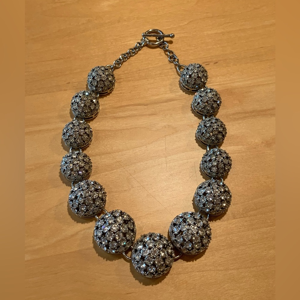 Ann Taylor Rhinestone Necklace - Picture 3 of 6